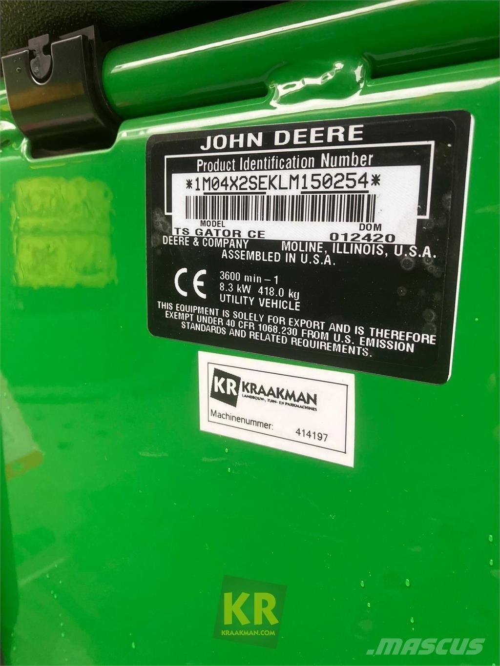 John Deere TS 4X2 ATV/Quad