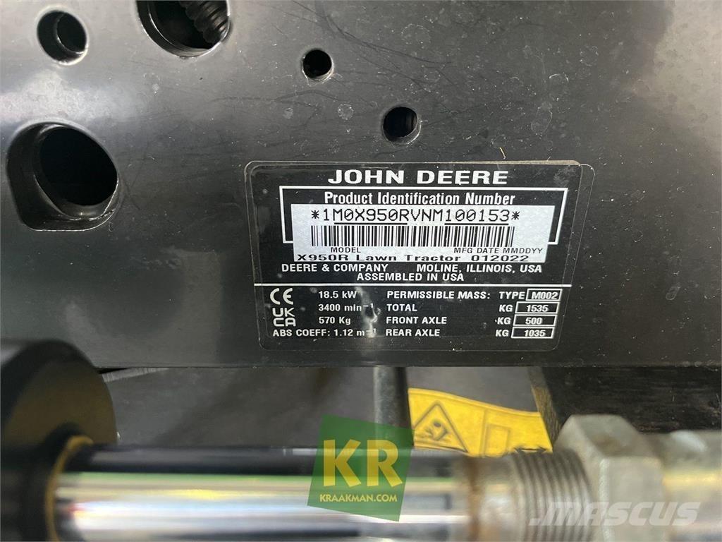 John Deere X950R Reitermäher