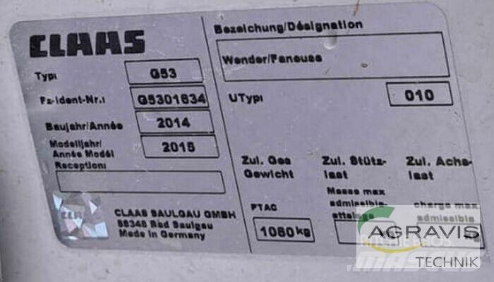 CLAAS VOLTO 800 Kreiselheuer/-wender