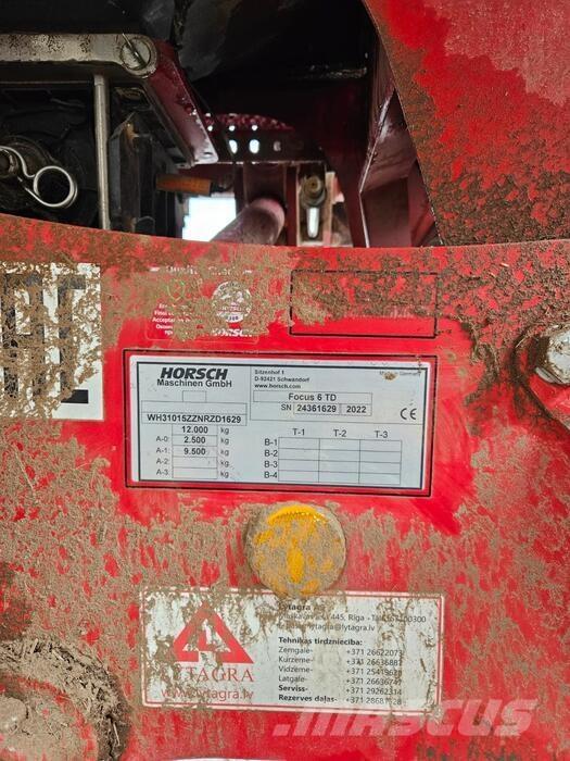 Horsch Focus 6 TD Drillmaschinen