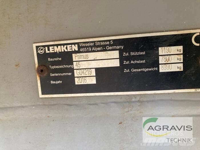 Lemken PRIMUS 45/27 Anhängespritzen