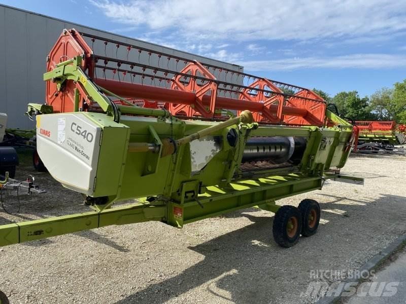 CLAAS C540 + TW Erntevorsätze