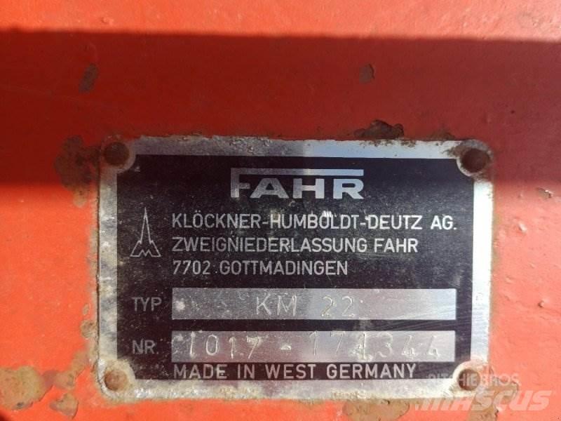Fahr KM 22 Mäher