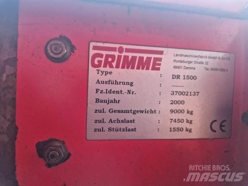 Grimme DR 1500 Kartoffelvollernter