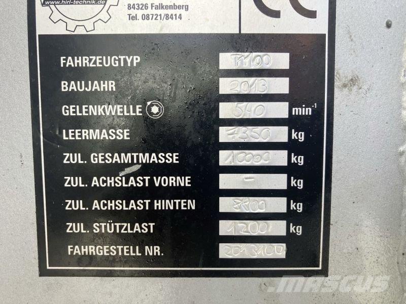 HIRL T110 Futtermischwagen