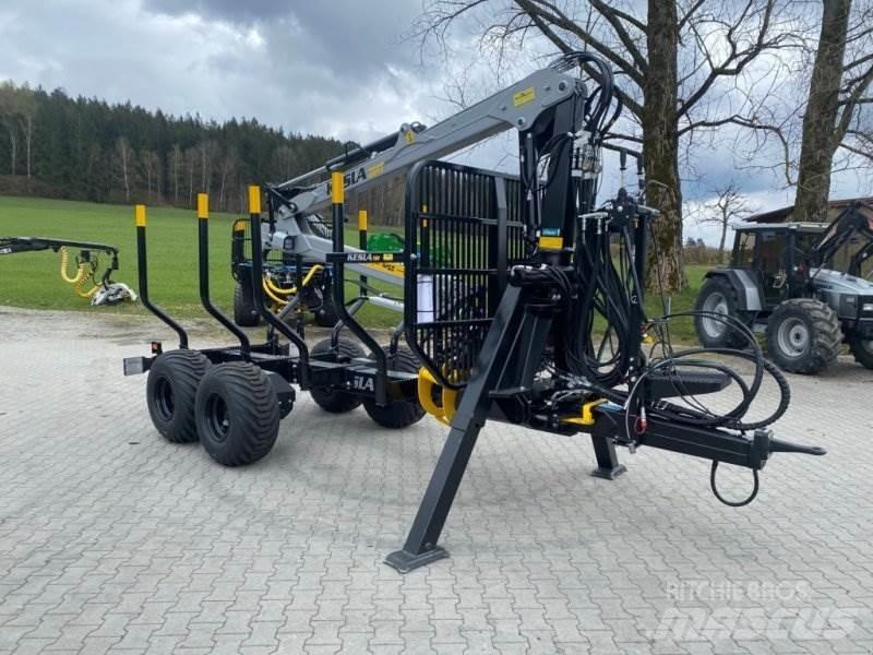 Kesla 104 + 204T Forstanhänger/Rückewagen