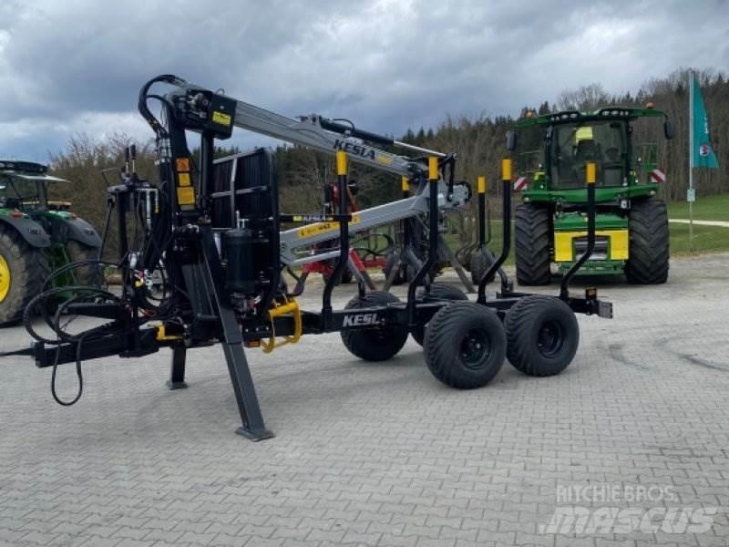 Kesla 104 + 204T Forstanhänger/Rückewagen