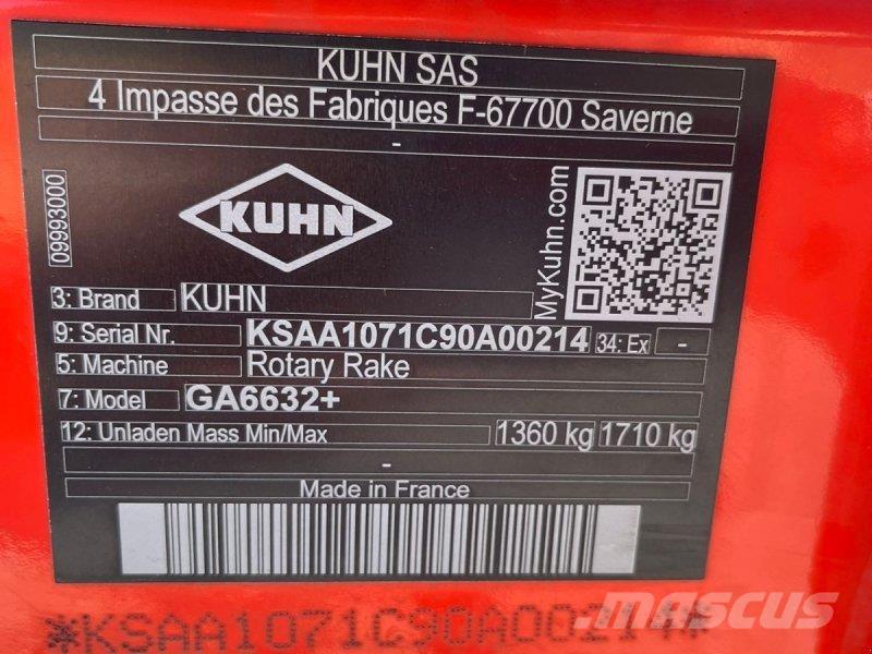 Kuhn GA 6632+ Schwader