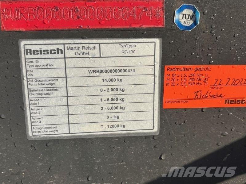 Reisch RT 130 Kippanhänger