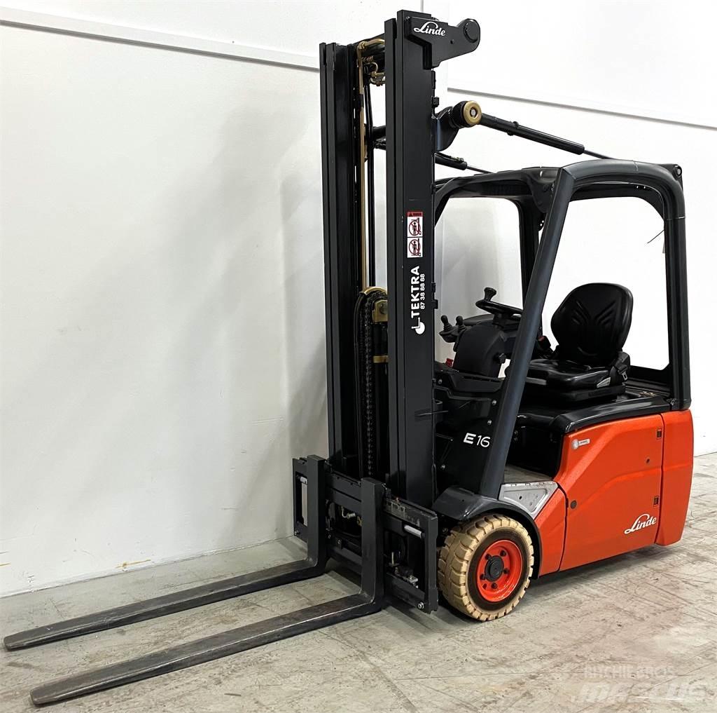 Linde E 16 C-01 Elektrostapler