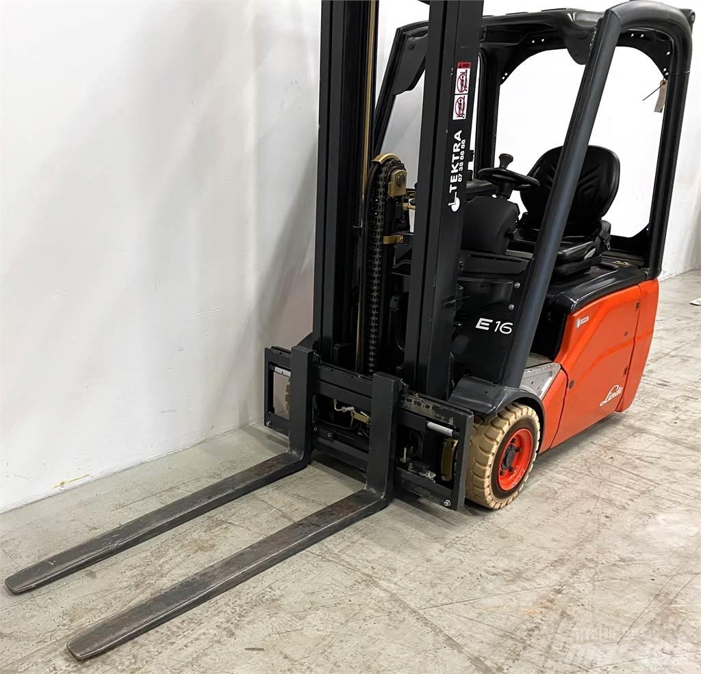 Linde E 16 C-01 Elektrostapler