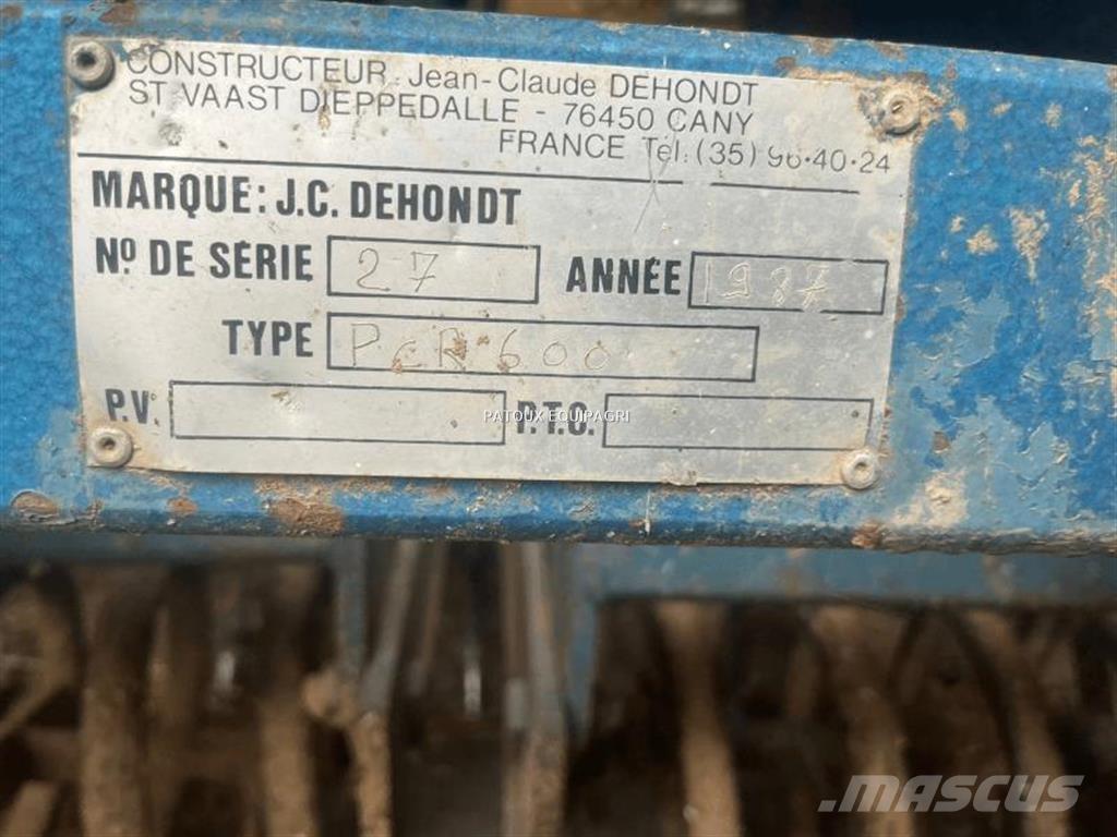  Dehondt PCR600 Grubber