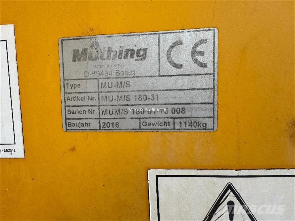 Müthing MU/MS-180 Motoreggen / Rototiller