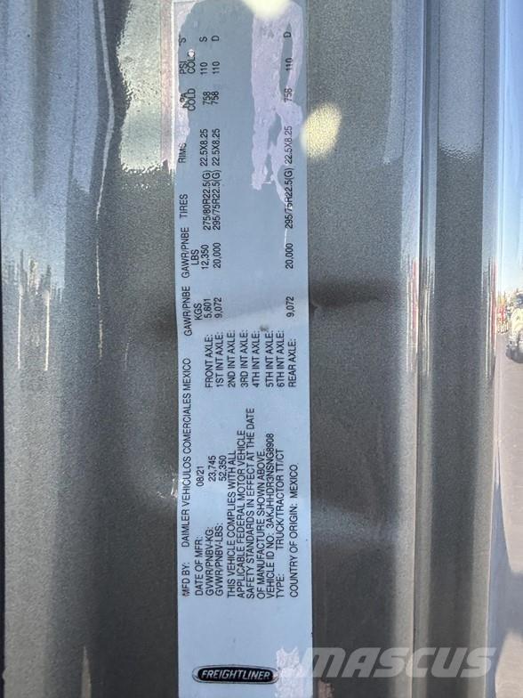 Freightliner CASCADIA 126 Sattelzugmaschinen