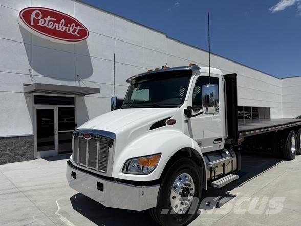 Peterbilt 548 Pritschenwagen/Pritschenwagen mit Seitenklappe
