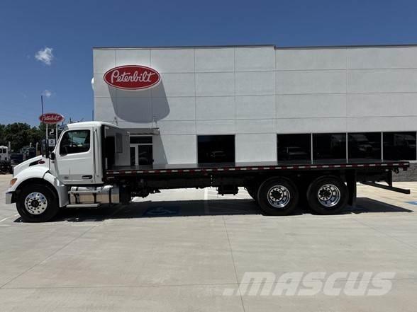 Peterbilt 548 Pritschenwagen/Pritschenwagen mit Seitenklappe