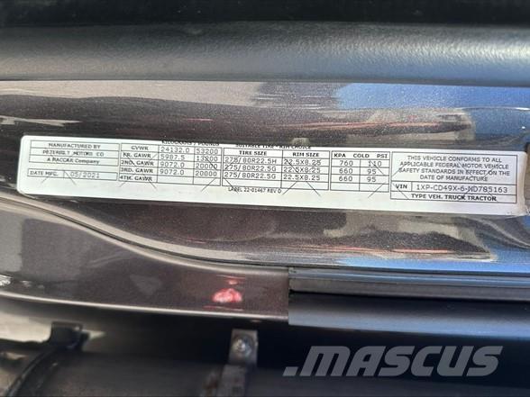 Peterbilt 567 Sattelzugmaschinen