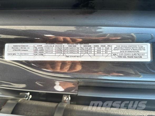 Peterbilt 567 Sattelzugmaschinen