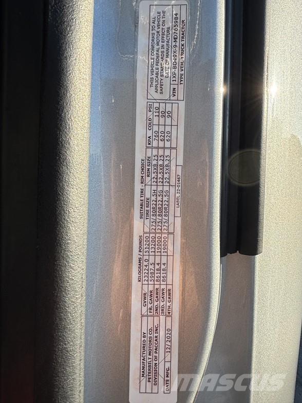 Peterbilt 579 Sattelzugmaschinen