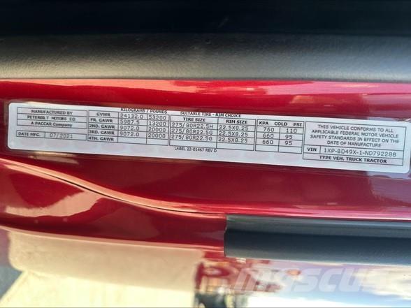 Peterbilt 579 Sattelzugmaschinen