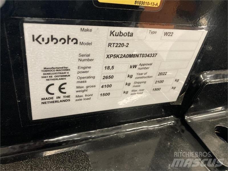 Kubota RT 220- 2 Minilader