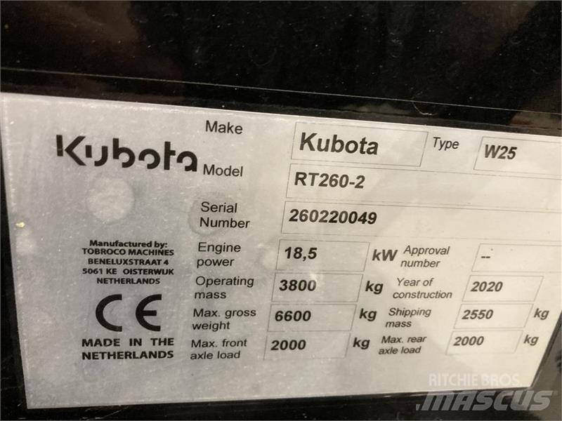 Kubota RT260-2 Minilader