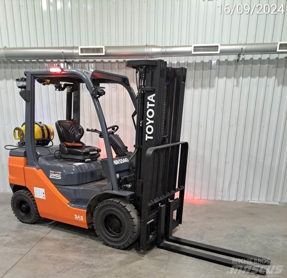 Toyota 02-8FGF25 Gasstapler