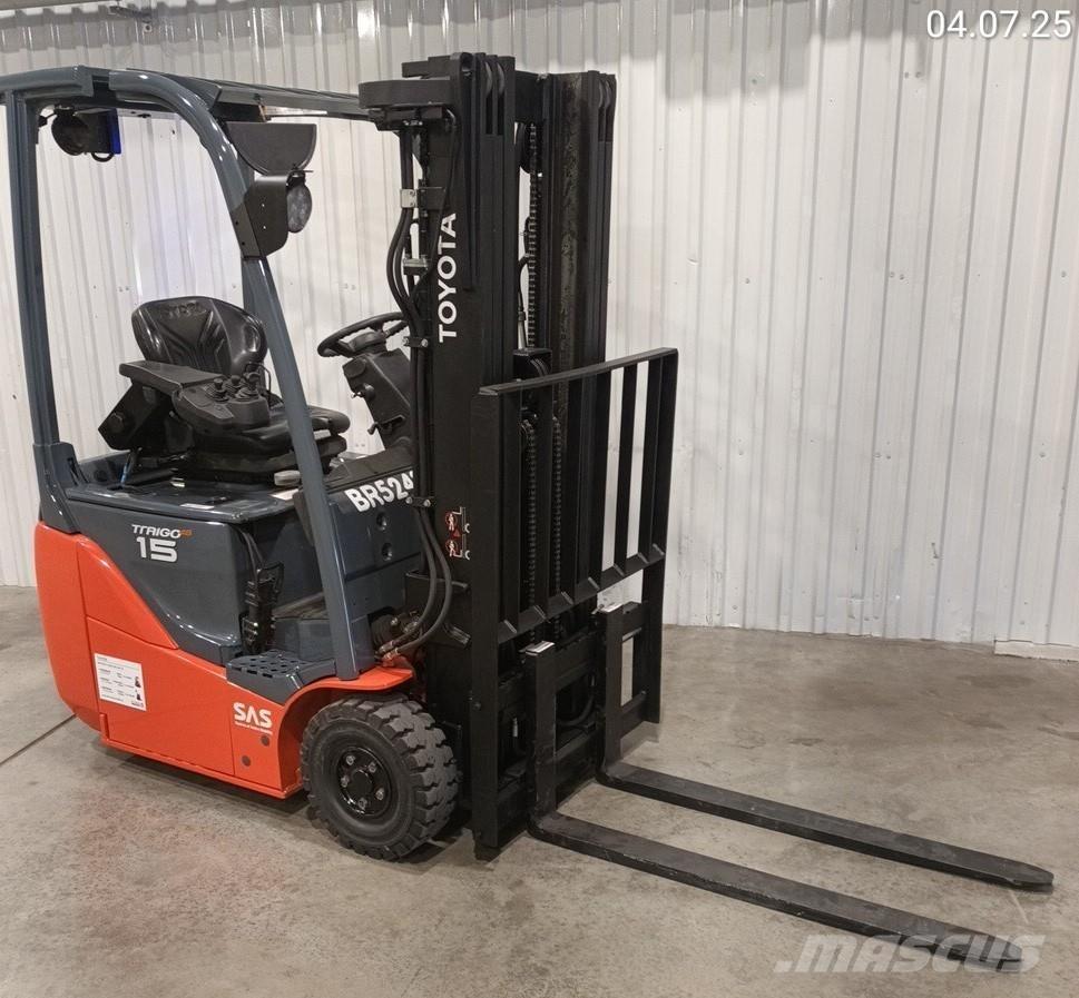 Toyota 8FBE15T Elektrostapler