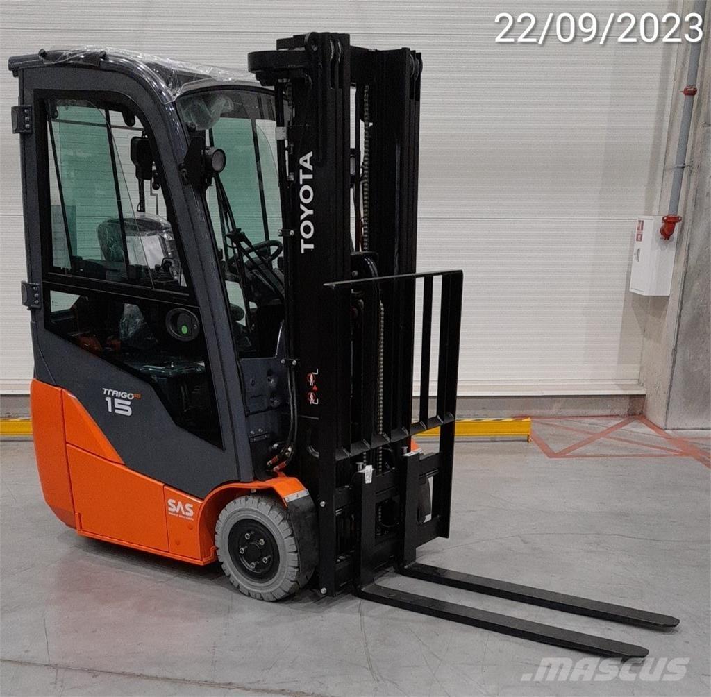 Toyota 8FBE15T Elektrostapler