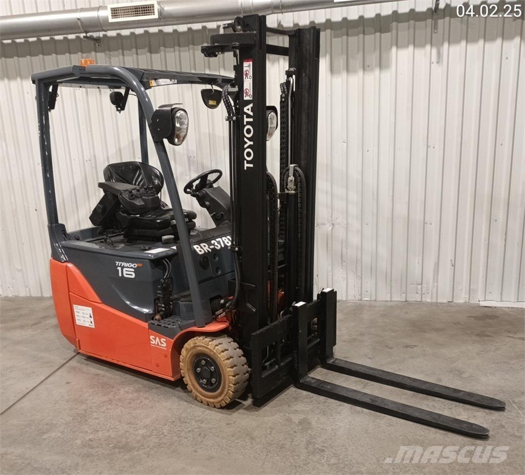 Toyota 8FBE16T Elektrostapler