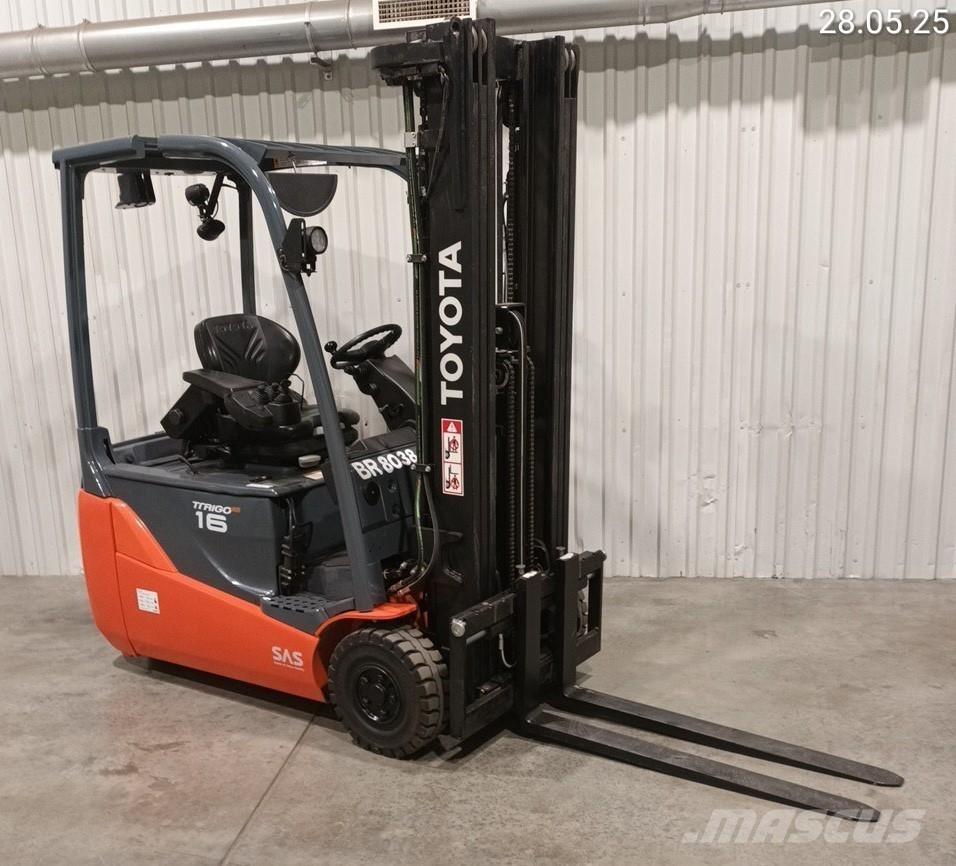 Toyota 8FBE16T Elektrostapler
