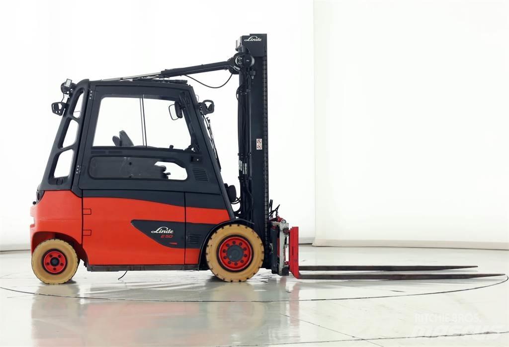 Linde E50HL-01 Elektrostapler