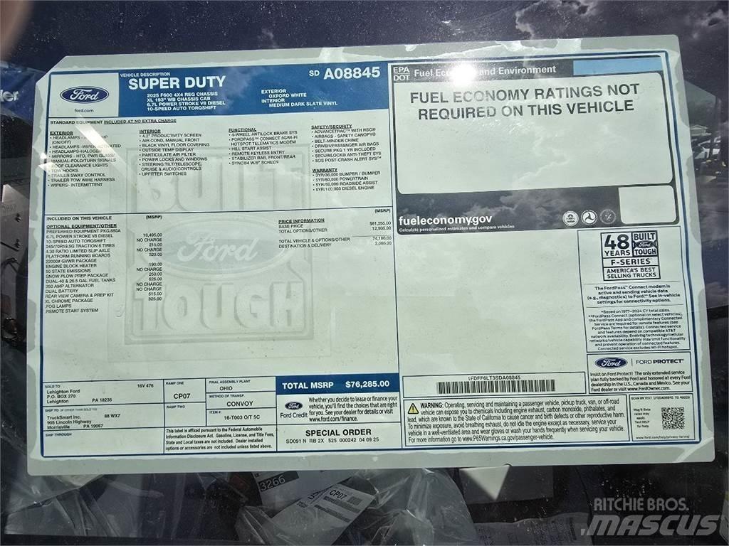 Ford F600 Wechselfahrgestell