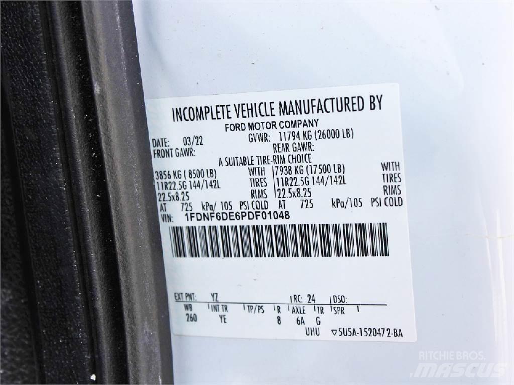 Ford F650 Pritschenwagen/Pritschenwagen mit Seitenklappe