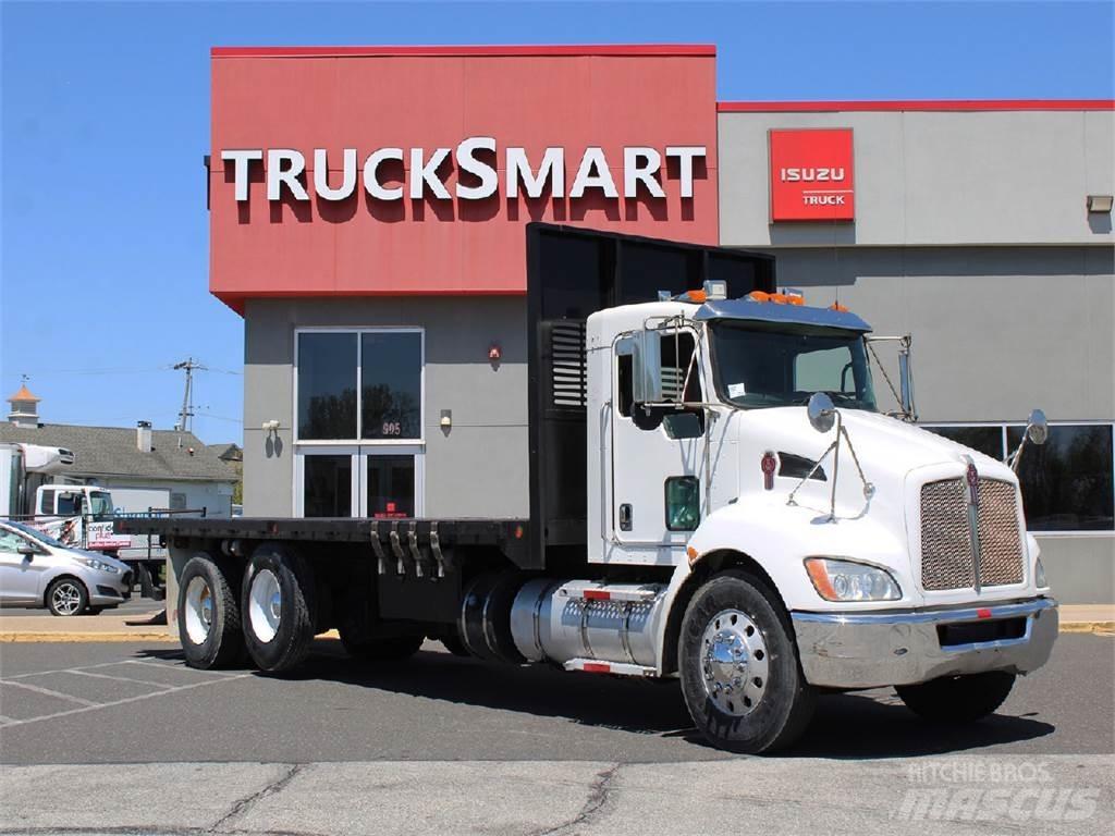 Kenworth T370 Pritschenwagen/Pritschenwagen mit Seitenklappe