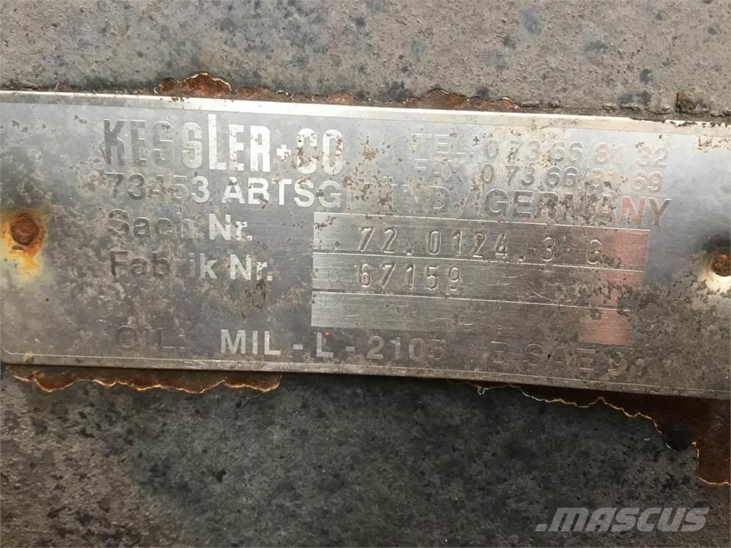 Faun ATF 60-4 axle 3 LKW-Achsen