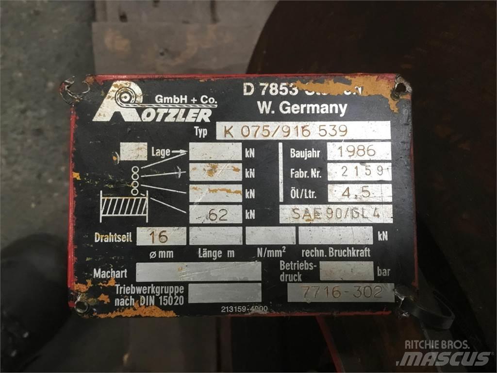 Faun RTF 30 winch Kran-Teile und Zubehör