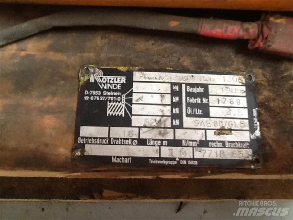 Faun RTF 30 winch Kran-Teile und Zubehör