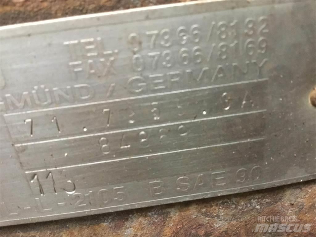 Faun RTF 45 axle 2 LKW-Achsen