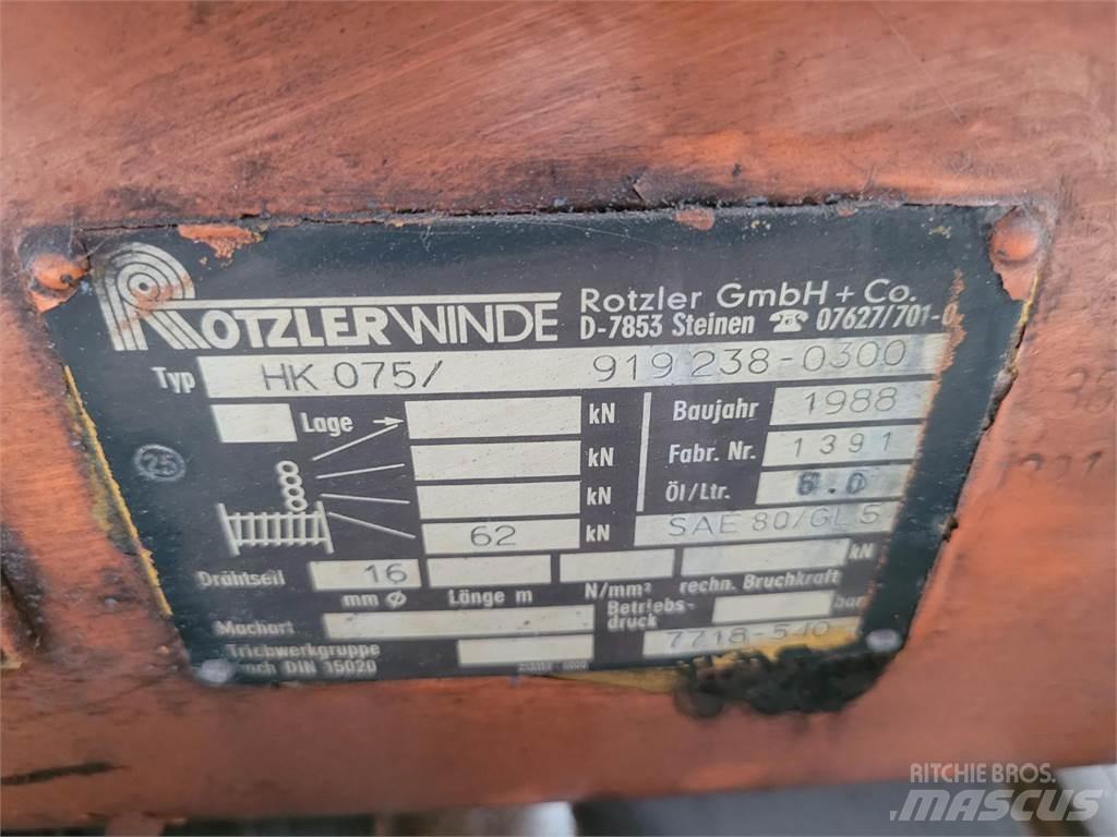 Faun RTF 50 winch Kran-Teile und Zubehör