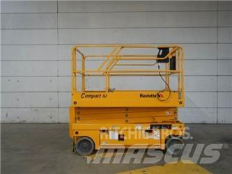 Haulotte Compact 10 Scheren-Arbeitsbühnen