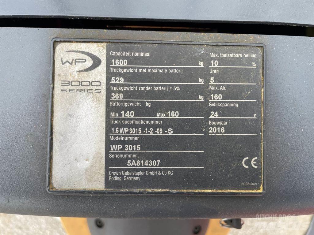 Crown WP3015 Deichselstapler
