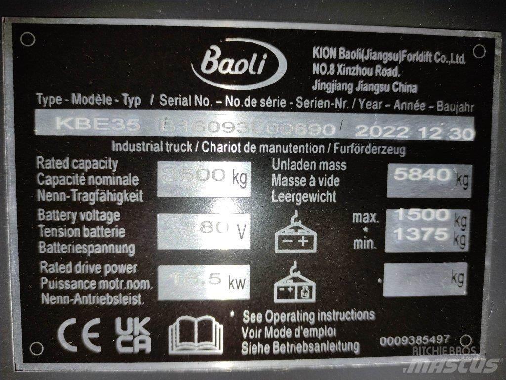 Baoli KBE35 Elektrostapler