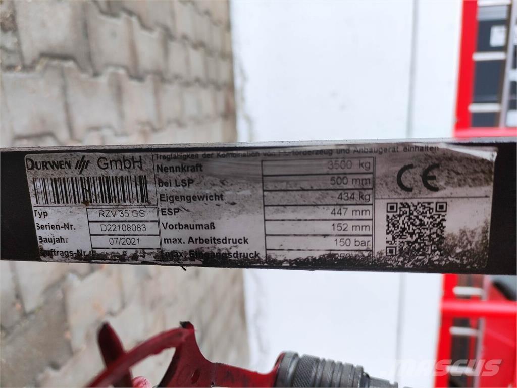 Durwen RZV 35 GS Sonstige Flurförderzeuge