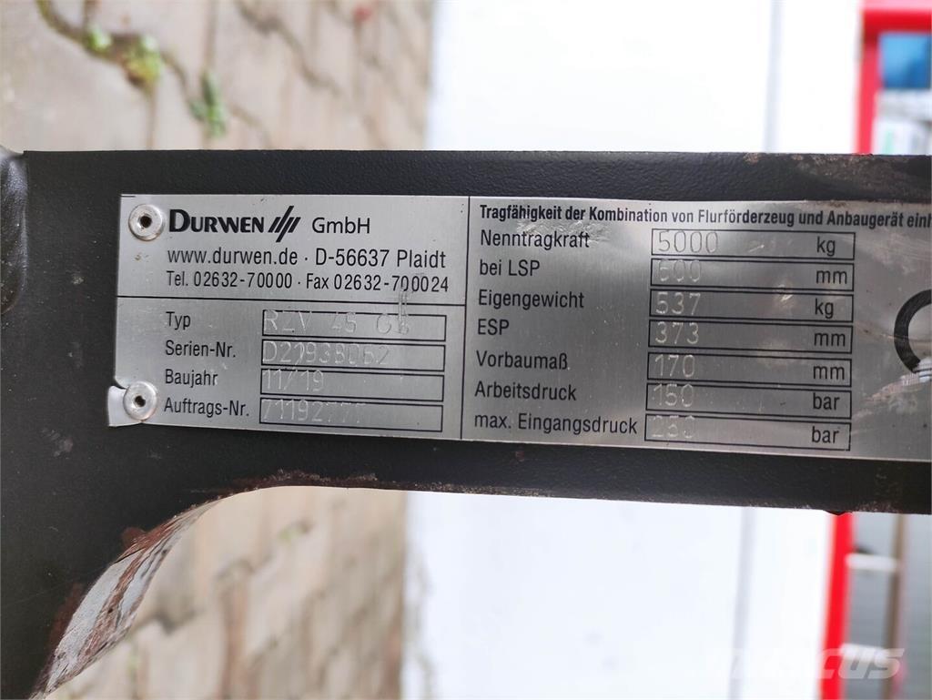 Durwen RZV 45 GS Sonstige Flurförderzeuge