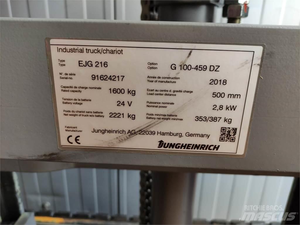 Jungheinrich EJG216 Deichselstapler