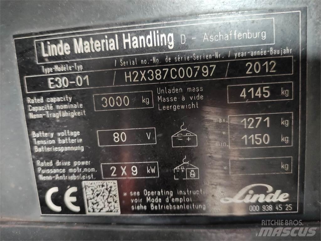 Linde E30-01-387 Elektrostapler