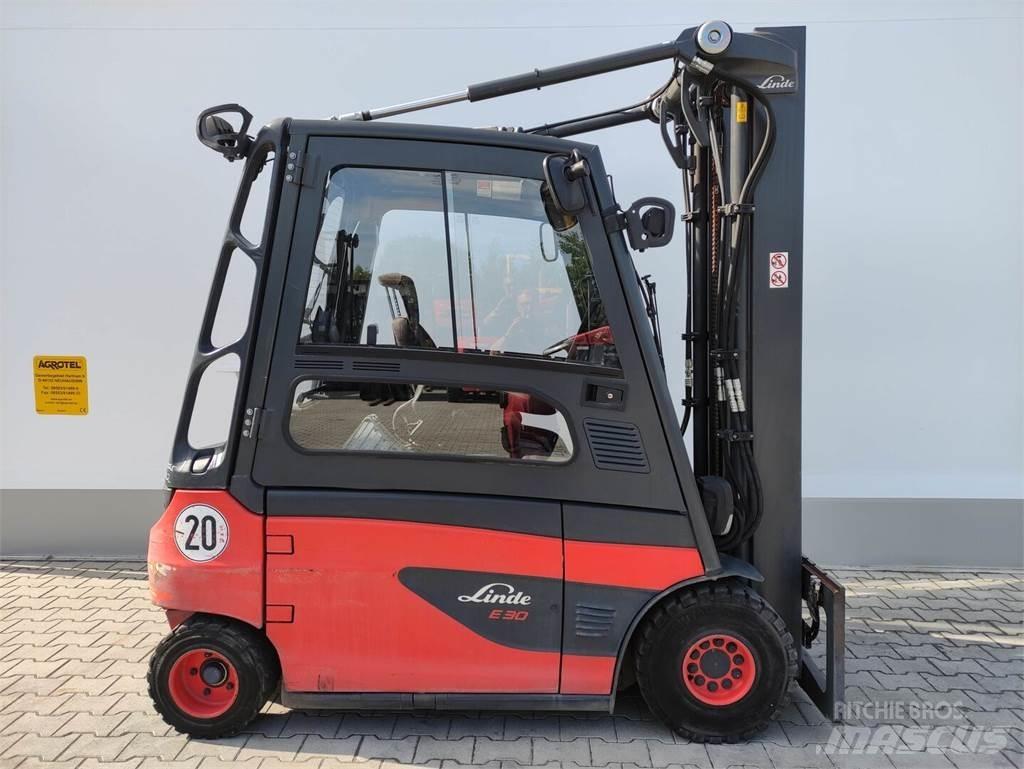 Linde E30L/387 Elektrostapler