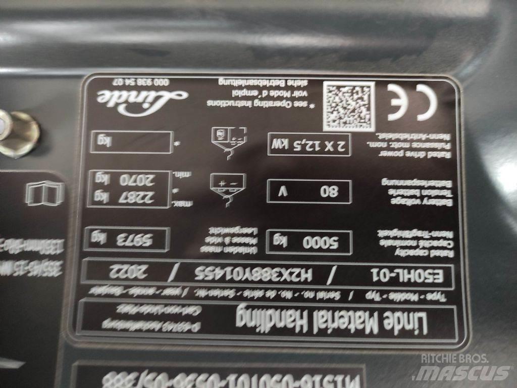 Linde E50HL-01-388 Elektrostapler