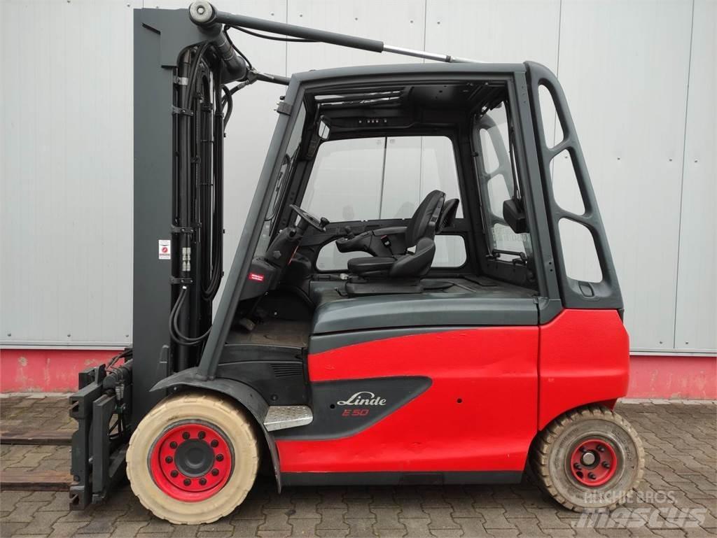 Linde E50HL-01-600 Elektrostapler